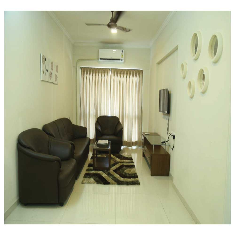 Budget service apartment in bandra