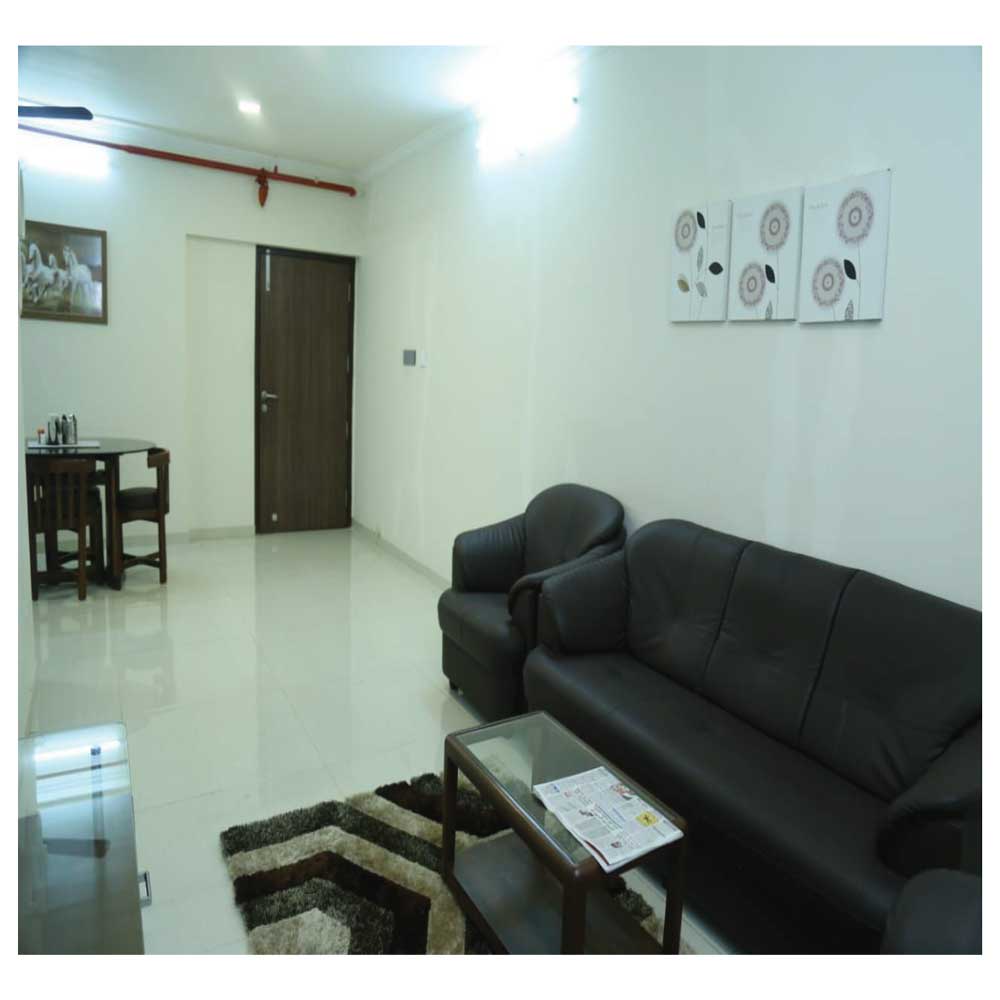 Budget service apartment in powai